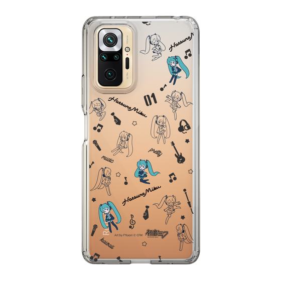 Slim Protection Case［ HATSUNE MIKU - Instrumental - Monochrome ］