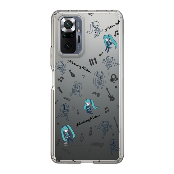 Slim Protection Case［ HATSUNE MIKU - Instrumental - Monochrome ］