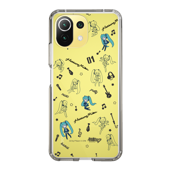 Slim Protection Case［ HATSUNE MIKU - Instrumental - Monochrome ］