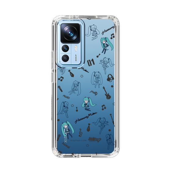 Slim Protection Case［ HATSUNE MIKU - Instrumental - Monochrome ］