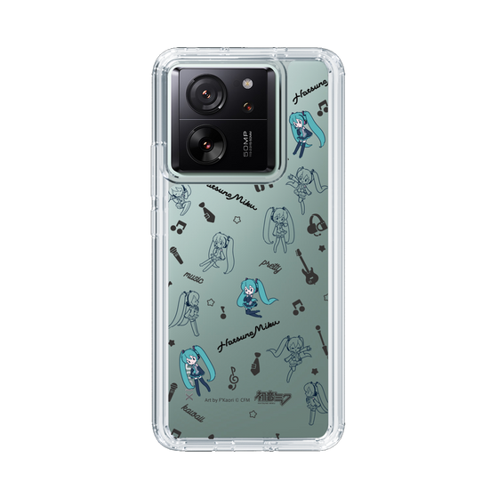 Slim Protection Case［ HATSUNE MIKU - Instrumental - Monochrome ］