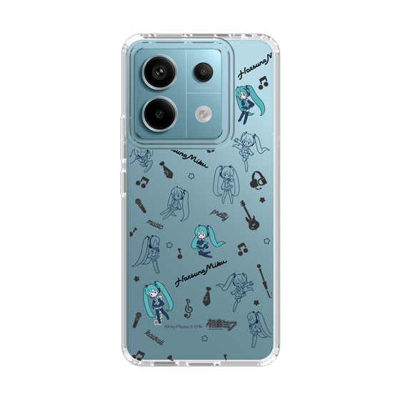 Slim Protection Case［ HATSUNE MIKU - Instrumental - Monochrome ］