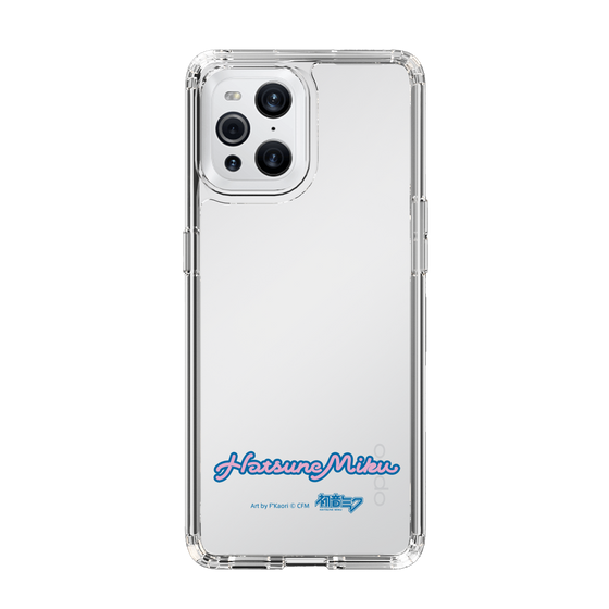 Slim Protection Case［ HATSUNE MIKU - Logo - Pink ］