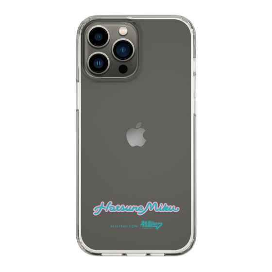 Slim Protection Case［ HATSUNE MIKU - Logo - Blue Green ］