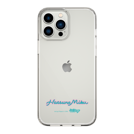 Slim Protection Case［ HATSUNE MIKU - Logo - Blue Green ］