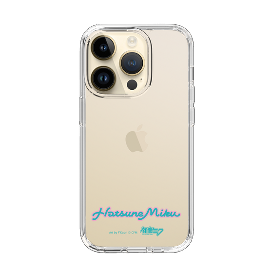 Slim Protection Case［ HATSUNE MIKU - Logo - Blue Green ］