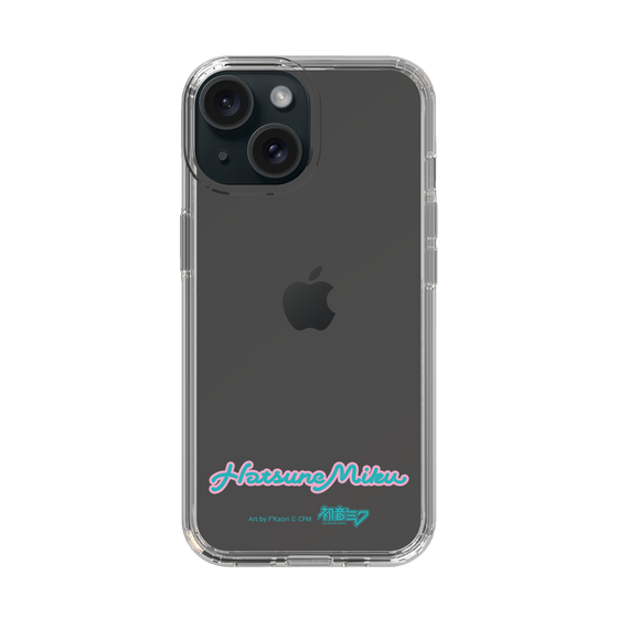 Slim Protection Case［ HATSUNE MIKU - Logo - Blue Green ］