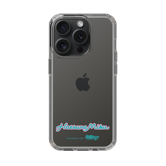 Slim Protection Case［ HATSUNE MIKU - Logo - Blue Green ］