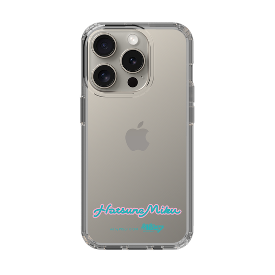 Slim Protection Case［ HATSUNE MIKU - Logo - Blue Green ］