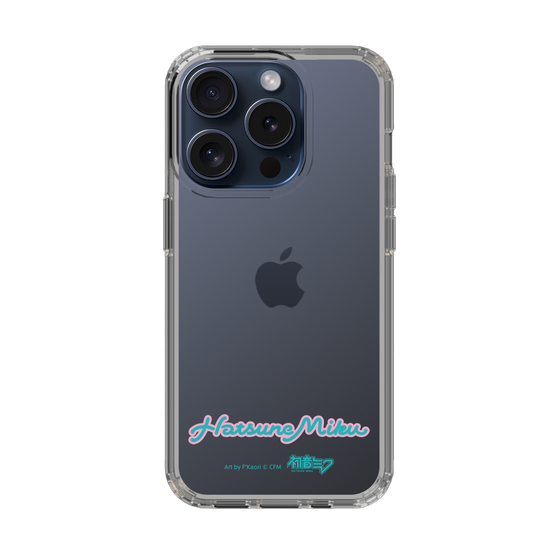 Slim Protection Case［ HATSUNE MIKU - Logo - Blue Green ］
