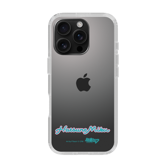 Slim Protection Case［ HATSUNE MIKU - Logo - Blue Green ］