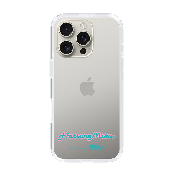 Slim Protection Case［ HATSUNE MIKU - Logo - Blue Green ］