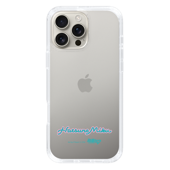 Slim Protection Case［ HATSUNE MIKU - Logo - Blue Green ］