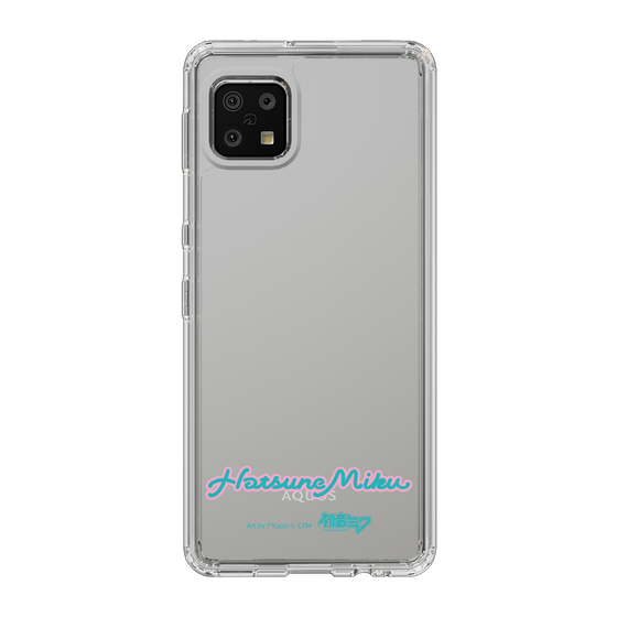 Slim Protection Case［ HATSUNE MIKU - Logo - Blue Green ］