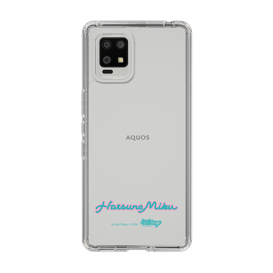 Slim Protection Case［ HATSUNE MIKU - Logo - Blue Green ］