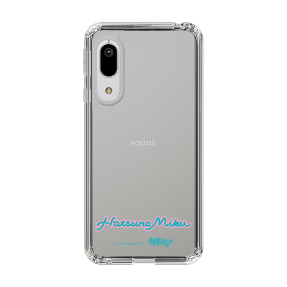 Slim Protection Case［ HATSUNE MIKU - Logo - Blue Green ］