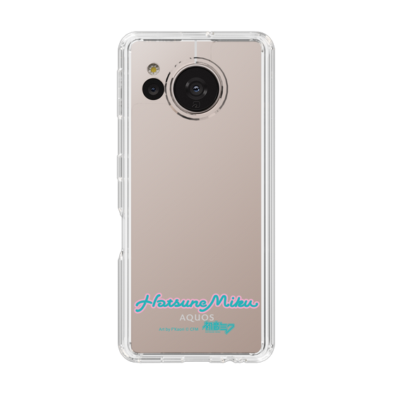 Slim Protection Case［ HATSUNE MIKU - Logo - Blue Green ］