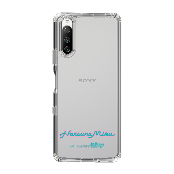 Slim Protection Case［ HATSUNE MIKU - Logo - Blue Green ］