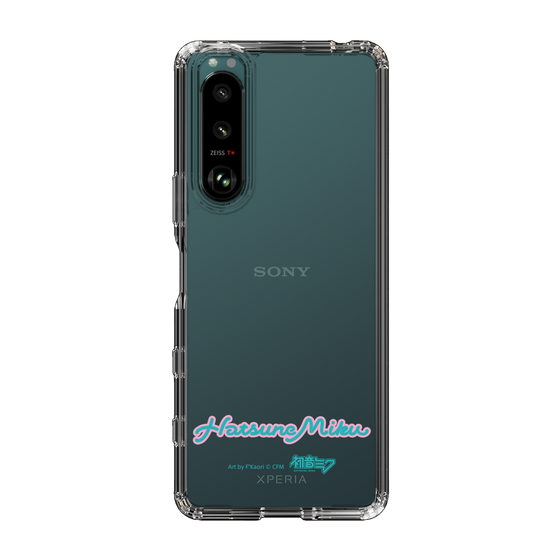 Slim Protection Case［ HATSUNE MIKU - Logo - Blue Green ］