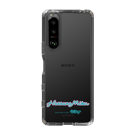 Slim Protection Case［ HATSUNE MIKU - Logo - Blue Green ］