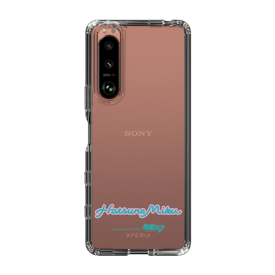 Slim Protection Case［ HATSUNE MIKU - Logo - Blue Green ］