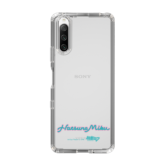 Slim Protection Case［ HATSUNE MIKU - Logo - Blue Green ］