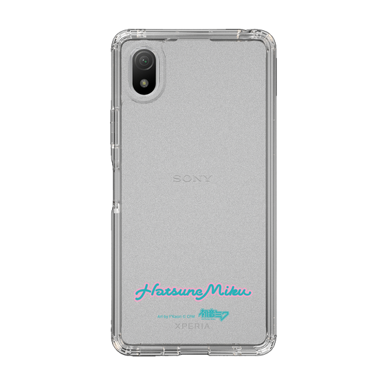 Slim Protection Case［ HATSUNE MIKU - Logo - Blue Green ］