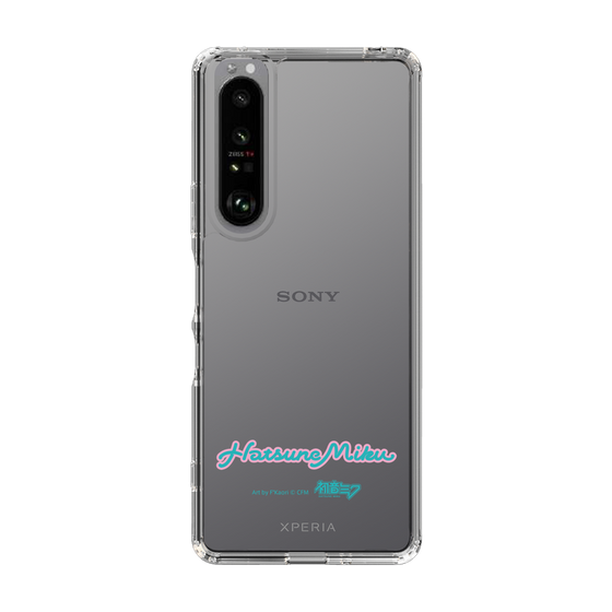 Slim Protection Case［ HATSUNE MIKU - Logo - Blue Green ］
