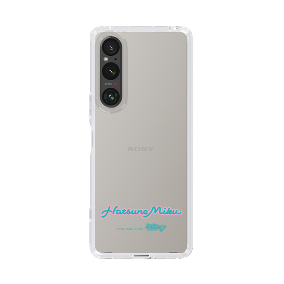 Slim Protection Case［ HATSUNE MIKU - Logo - Blue Green ］