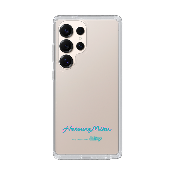Slim Protection Case［ HATSUNE MIKU - Logo - Blue Green ］