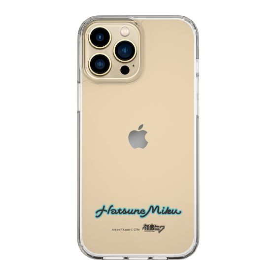 Slim Protection Case［ HATSUNE MIKU - Logo - Black ］