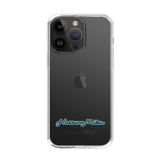 Slim Protection Case［ HATSUNE MIKU - Logo - Black ］