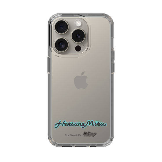 Slim Protection Case［ HATSUNE MIKU - Logo - Black ］