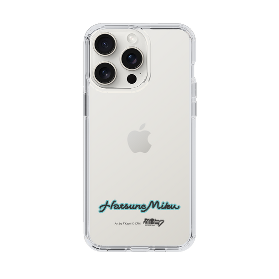 Slim Protection Case［ HATSUNE MIKU - Logo - Black ］
