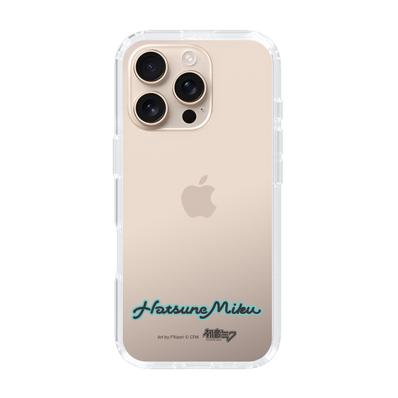 Slim Protection Case［ HATSUNE MIKU - Logo - Black ］