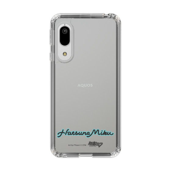 Slim Protection Case［ HATSUNE MIKU - Logo - Black ］