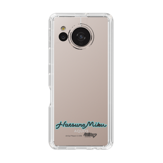 Slim Protection Case［ HATSUNE MIKU - Logo - Black ］