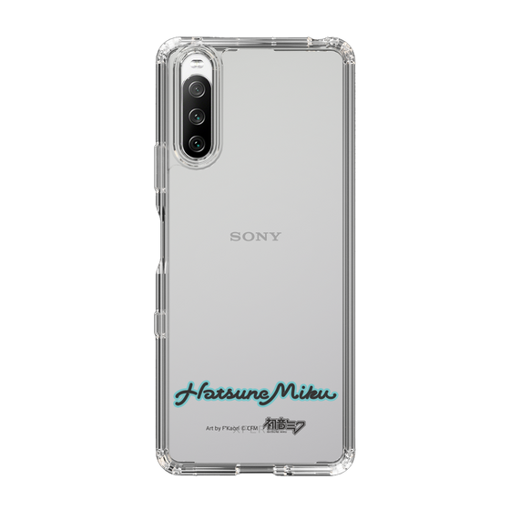 Slim Protection Case［ HATSUNE MIKU - Logo - Black ］