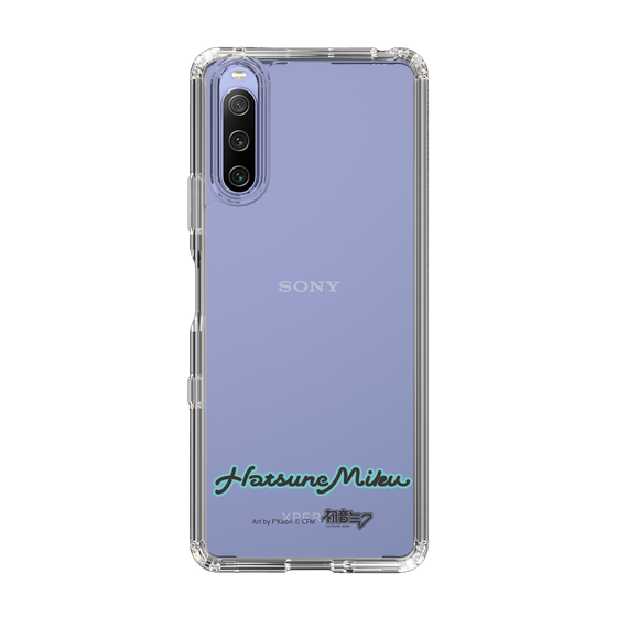 Slim Protection Case［ HATSUNE MIKU - Logo - Black ］