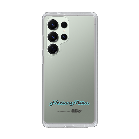 Slim Protection Case［ HATSUNE MIKU - Logo - Black ］