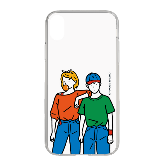 Slim Protection Case［ Kiyokazu Tsujino - Girl and Boy ］