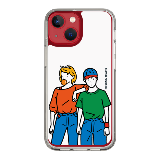 Slim Protection Case［ Kiyokazu Tsujino - Girl and Boy ］
