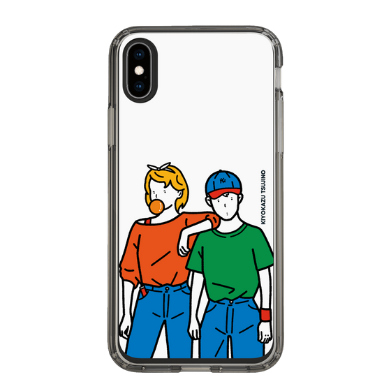Slim Protection Case［ Kiyokazu Tsujino - Girl and Boy ］