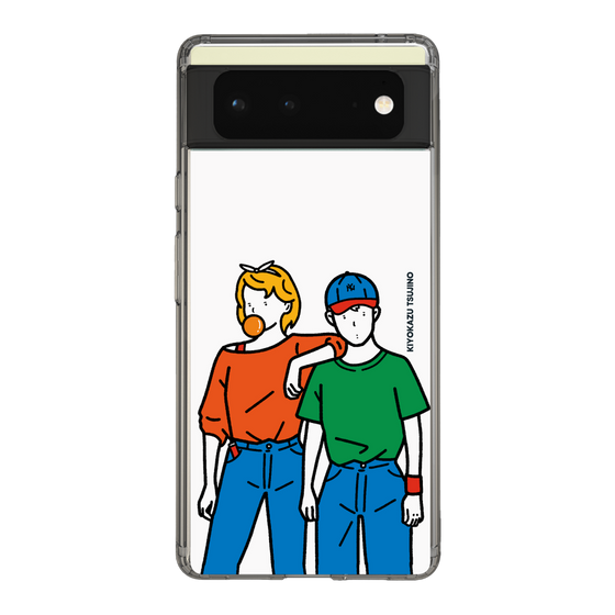 Slim Protection Case［ Kiyokazu Tsujino - Girl and Boy ］