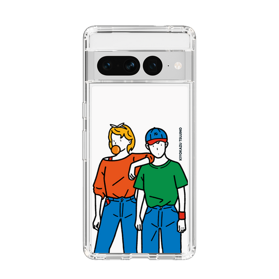 Slim Protection Case［ Kiyokazu Tsujino - Girl and Boy ］