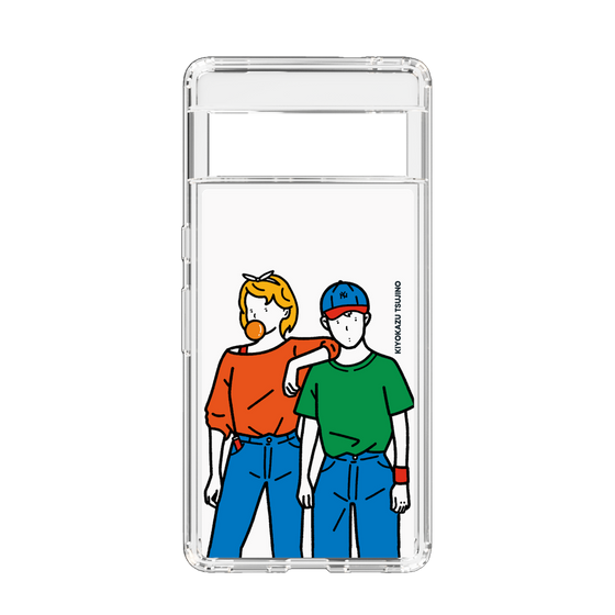 Slim Protection Case［ Kiyokazu Tsujino - Girl and Boy ］