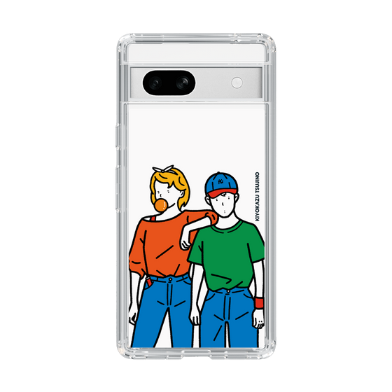 Slim Protection Case［ Kiyokazu Tsujino - Girl and Boy ］