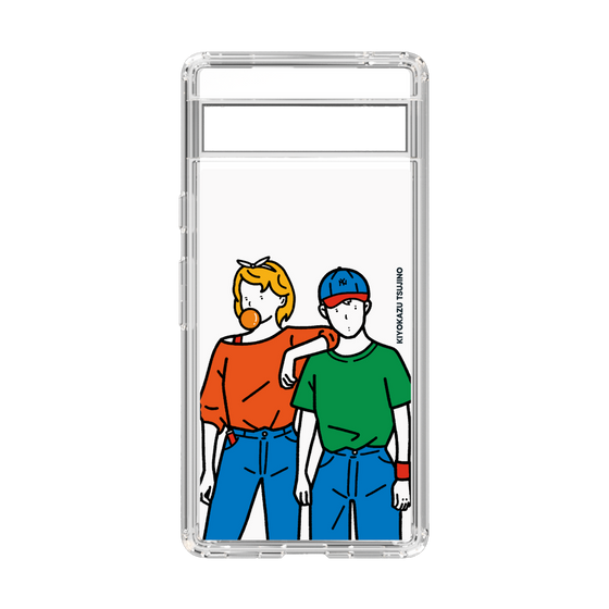 Slim Protection Case［ Kiyokazu Tsujino - Girl and Boy ］