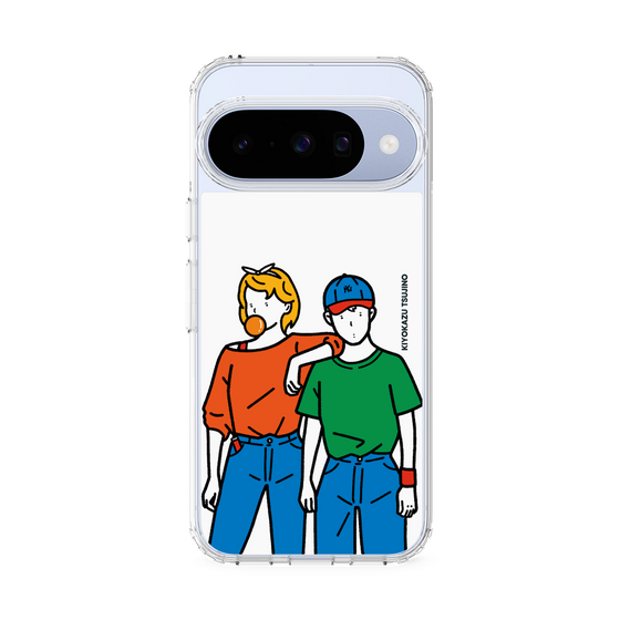 Slim Protection Case［ Kiyokazu Tsujino - Girl and Boy   ］
