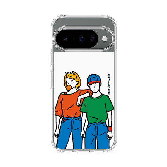 Slim Protection Case［ Kiyokazu Tsujino - Girl and Boy   ］
